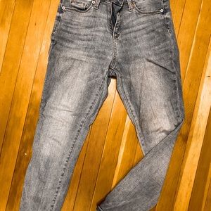 Vintage wash, high waisted denim :)